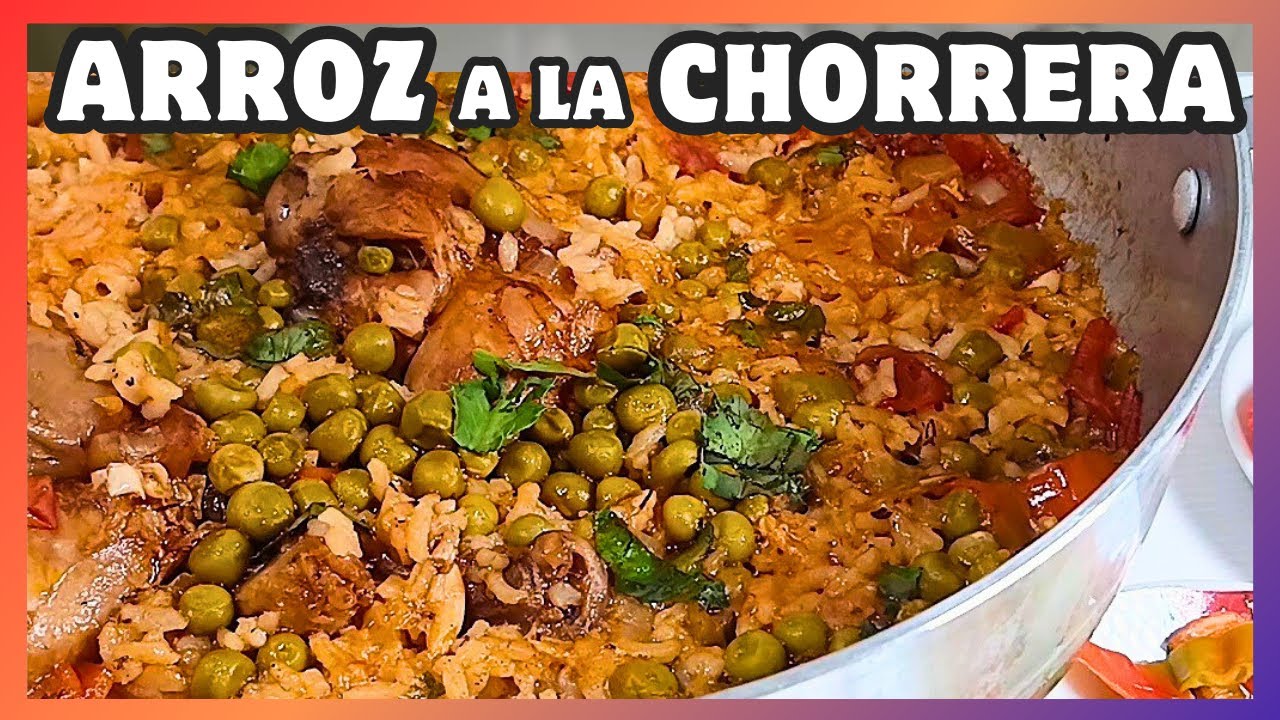 Receta secreta: ARROZ con POLLO a la CHORRERA [Estilo Cubano]
