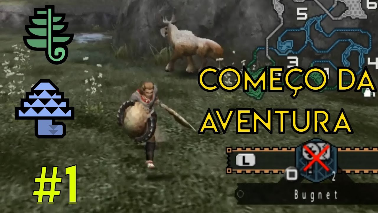 Básico para jogar Monster Hunter Freedom Unite  - Monster Hunter Freedom Unite #001