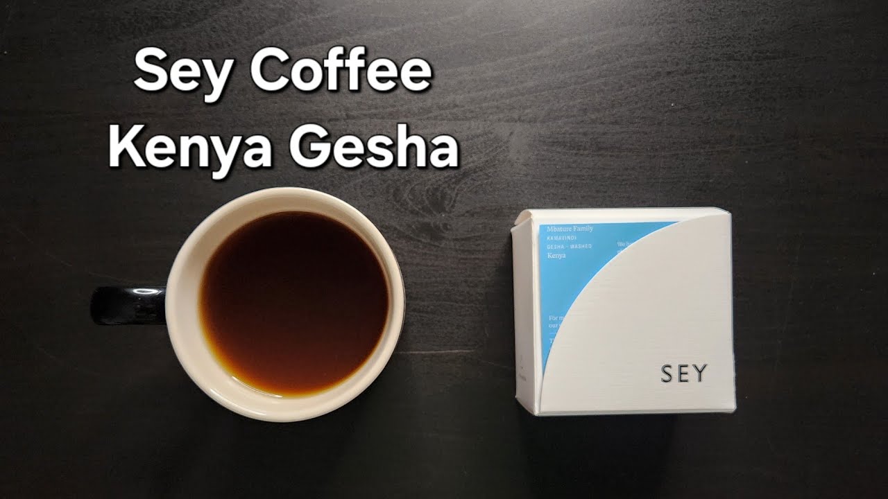 Sey Coffee Review (Brooklyn, New York)- Washed Kenya Mbature Family