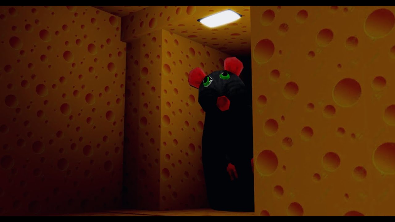 Une souris veut me manger sur roblox chapitre 1 avec kingsley.