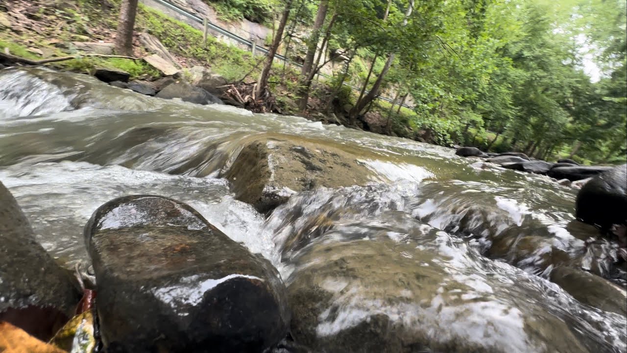Paint creek in West Virginia rockhounding. #teamrockit #thefinders #westvirginia