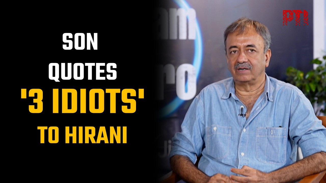 Rajkumar Hirani's son quoted '3 Idiots' to defend his dream of becoming an actor