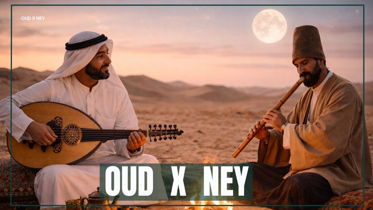 Whispers of the East | Oud Meets Turkish Ney – Golden Arabic Tarab