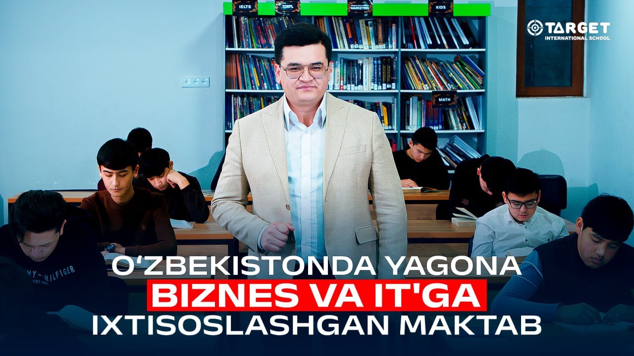 Millat qadrini oshirishni maqsad qilgan brend | Target xalqaro maktabi haqida