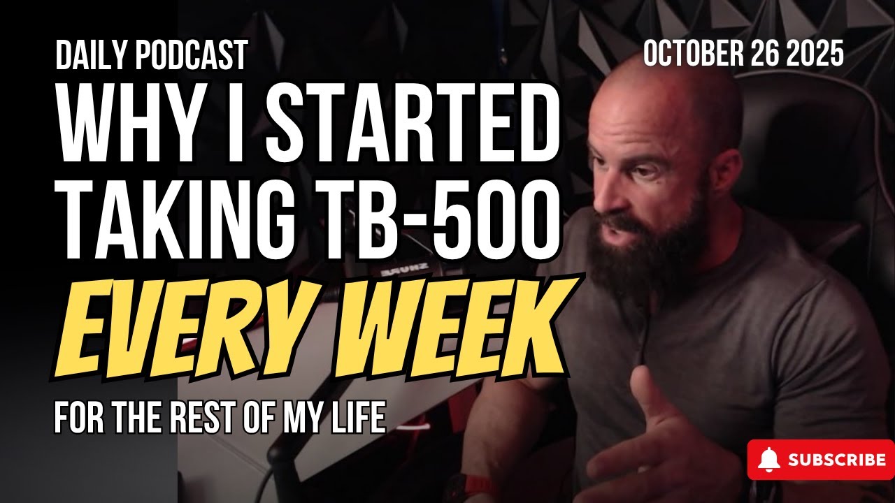 I Started Taking TB500 Every Week  - Unbreakable Podcast 294