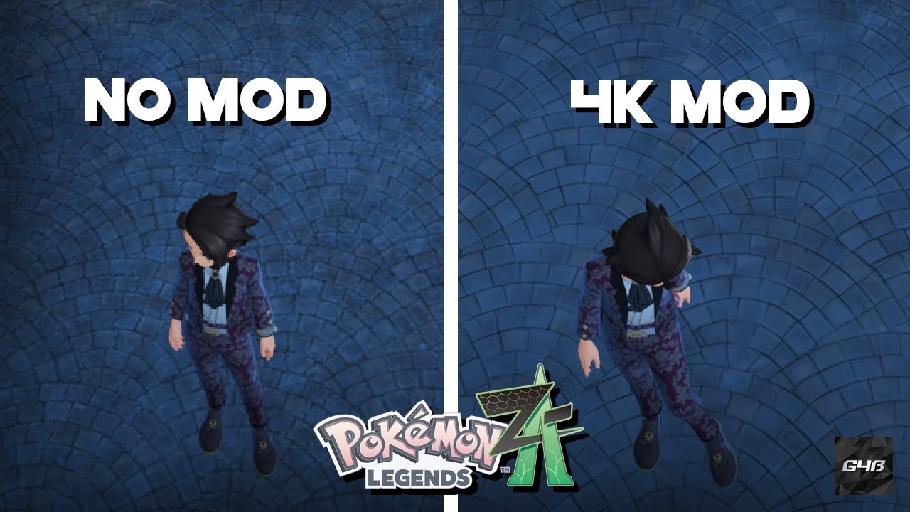 4K Textures Mod For Pokemon Legends Z-A [Emulator Tutorial]