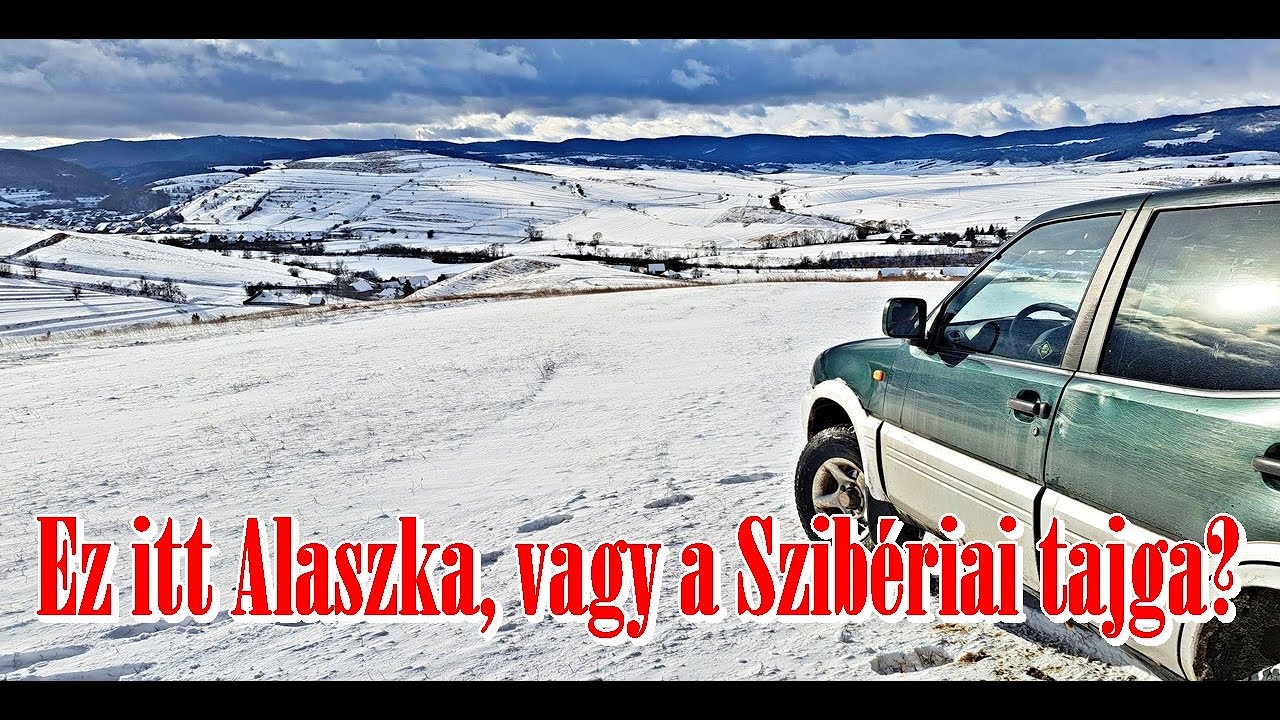 Ez itt majdnem Szibéria! Hóviharban, hófúvásban is szépek a Kárpátok, a Székelyföldi, a Csíki hegyek