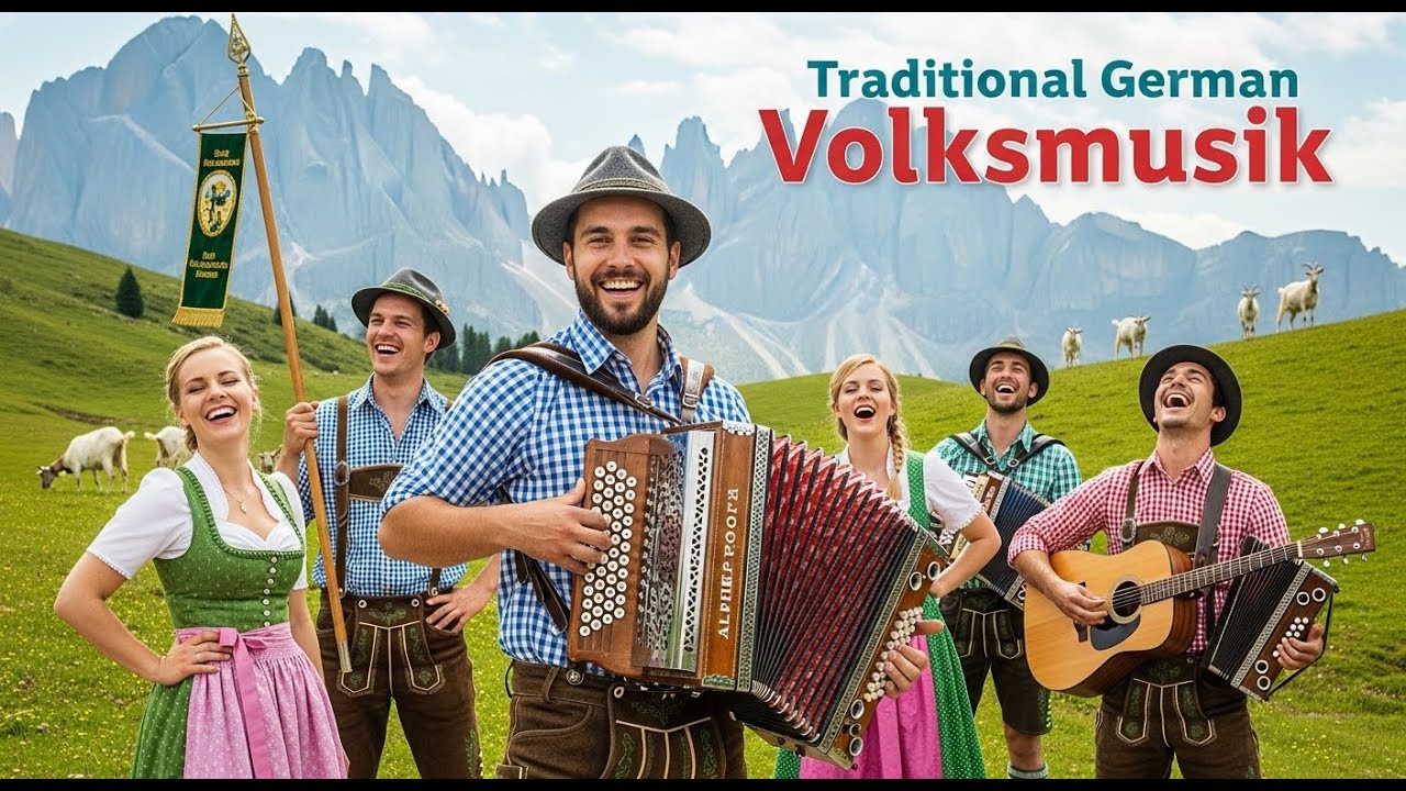 Oktoberfest Music 🎶 Cheerful German Folk Songs & Traditional Tunes
