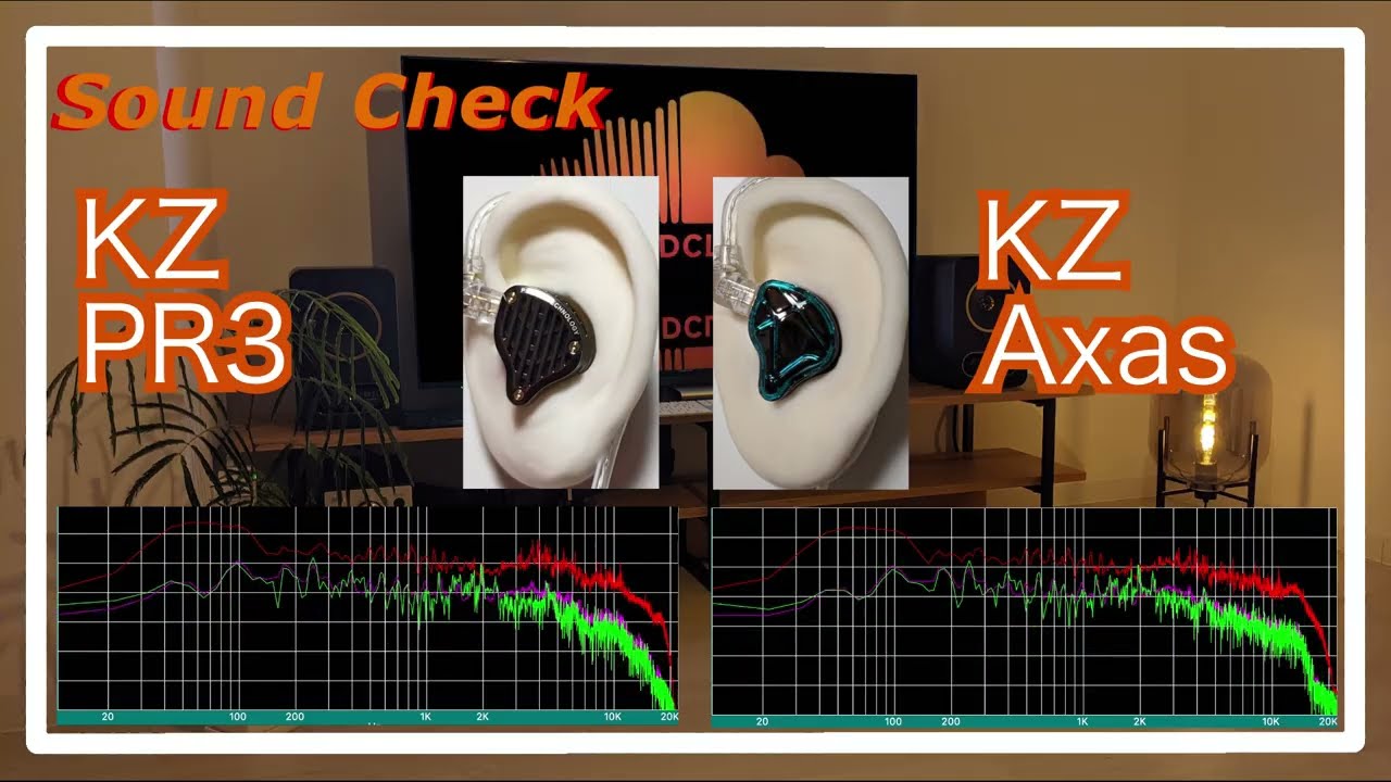 KZ PR3 vs KZ Axas [ChineseIEMs Sound Comparison 中華イヤホン音比較]