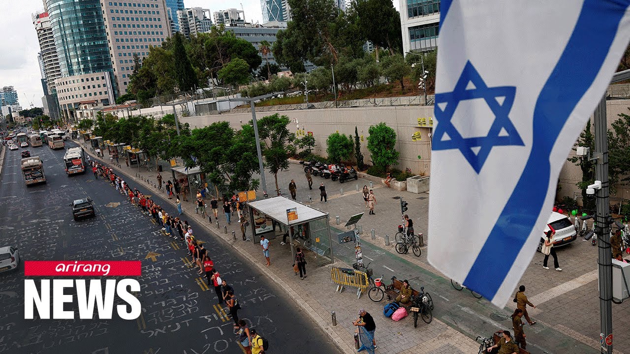 Israel sets off sirens in Tel Aviv after Hamas fires rockets on Oct. 7 anniversary