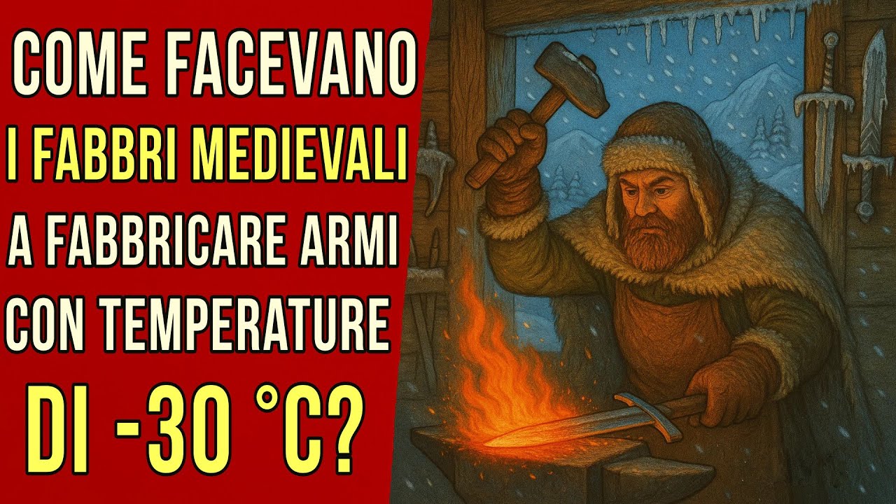 Come facevano i fabbri medievali a forgiare armi a temperature di -30°C?