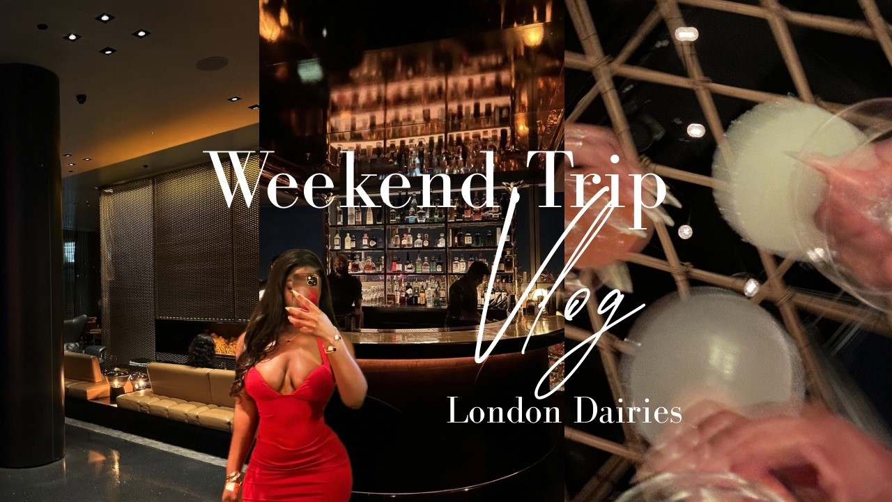 London Dairies | GIRLS WEEKEND TRIP VLOG | Hotel Spa Dinner | AISHA ABU