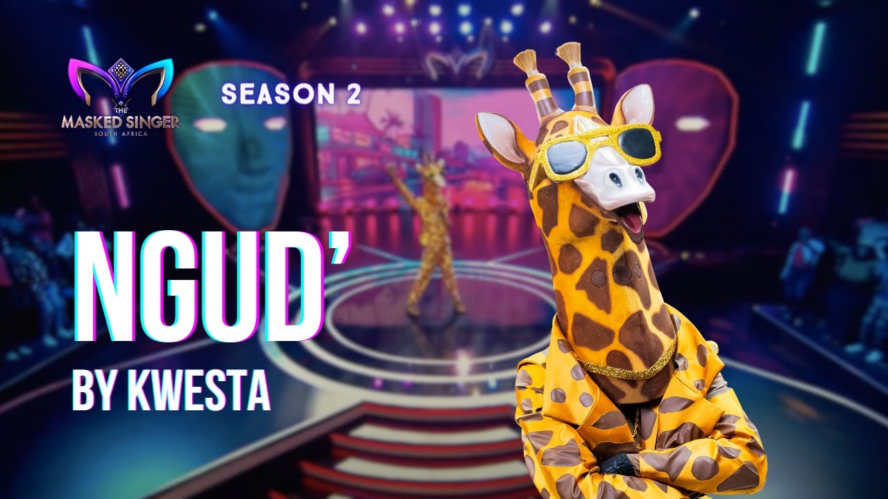 Giraffe twerks to Kwesta | Season 2, Episode 2 | The Masked Singer SA