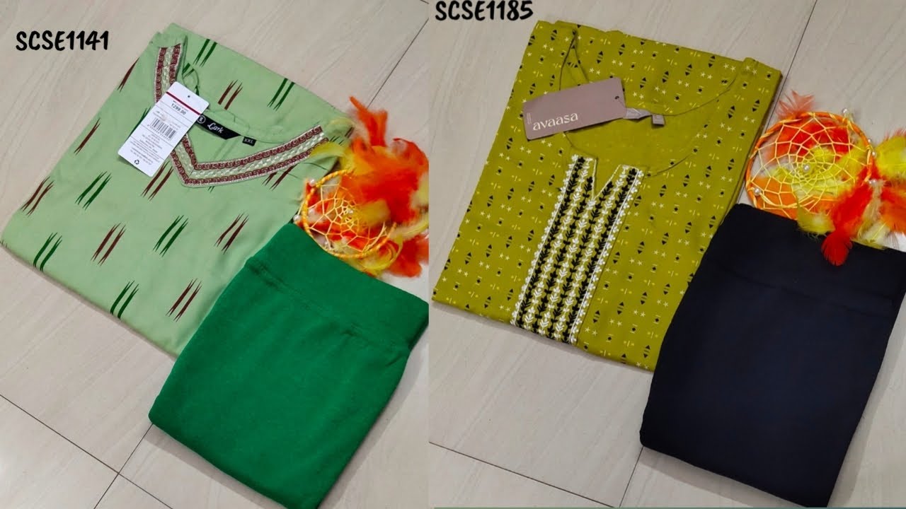 COTTON WITH REYON🥰 kurti collection #jobinaaricenterprises #cottonreyon #kurti #tamil #english 