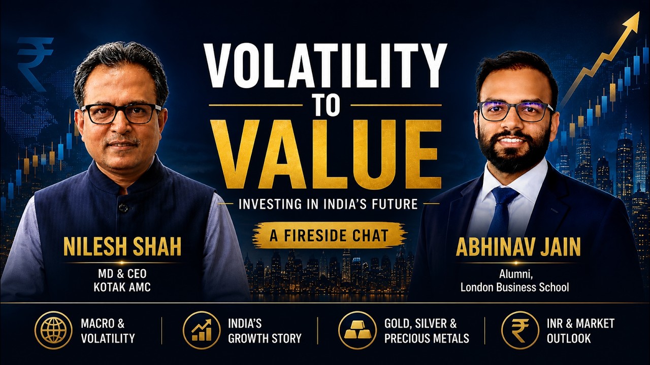 Nilesh Shah on Volatility, Gold, INR & India&rsquo;s Future | London Business School India Conclave 2026