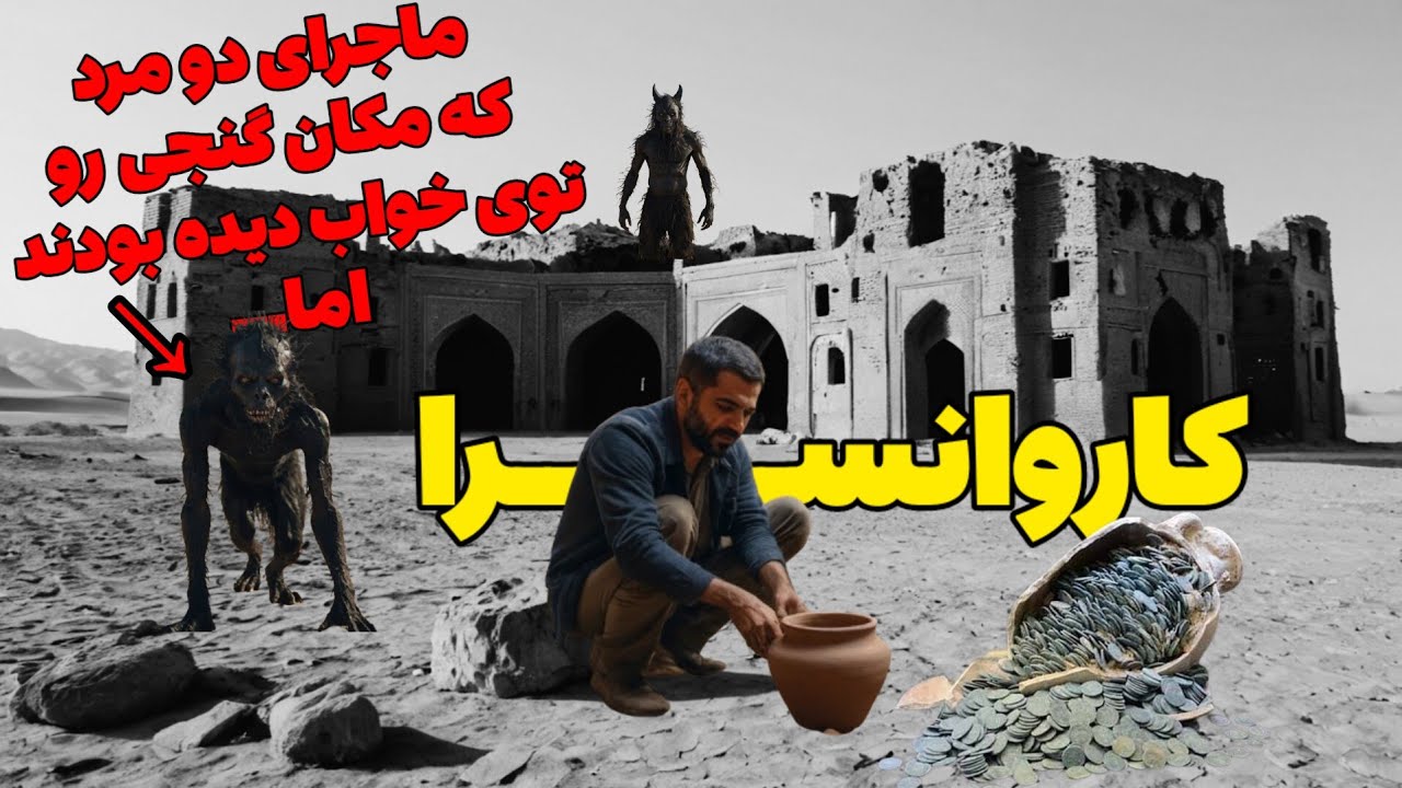 داستان ترسناک کاروانسرای جنی : گنج تله ای بود تا ...