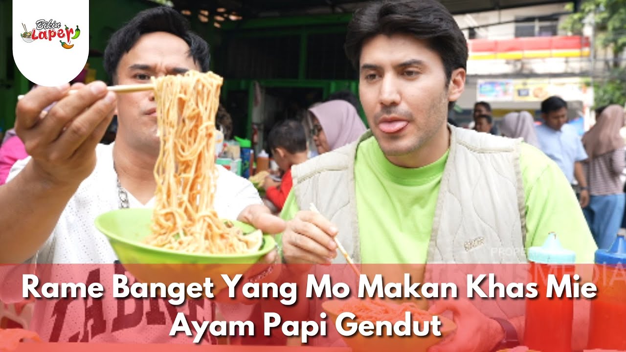 Rame Banget Yang Mo Makan Khas Mie Ayam Papi Gendut - BIKIN LAPER (12.8.25) P6