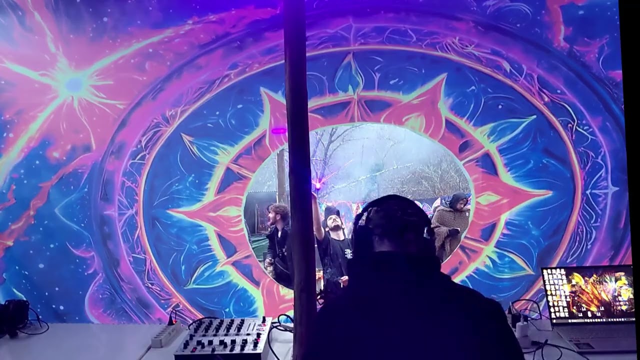 Dj Buddhivel Set Heavy Rain @ Reveillon 2025/2026 Quinta-Alegre Portugal #DarkPsyTrance #Psytrance 