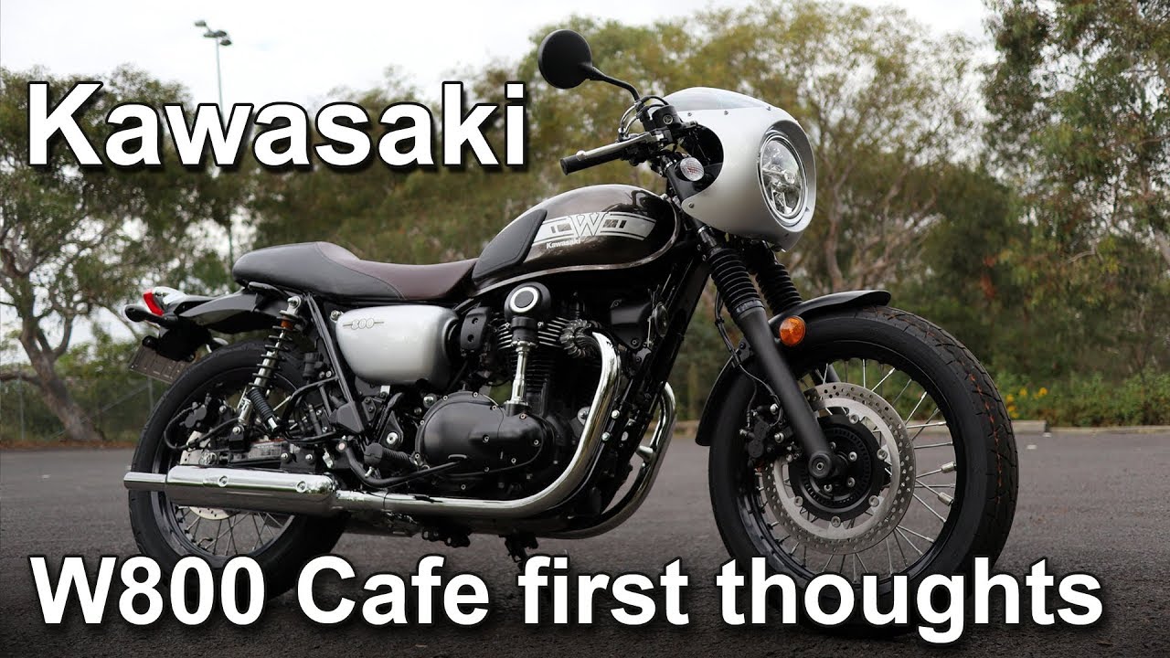 Обзор Kawasaki W800 Cafe 2019 года — первые мысли