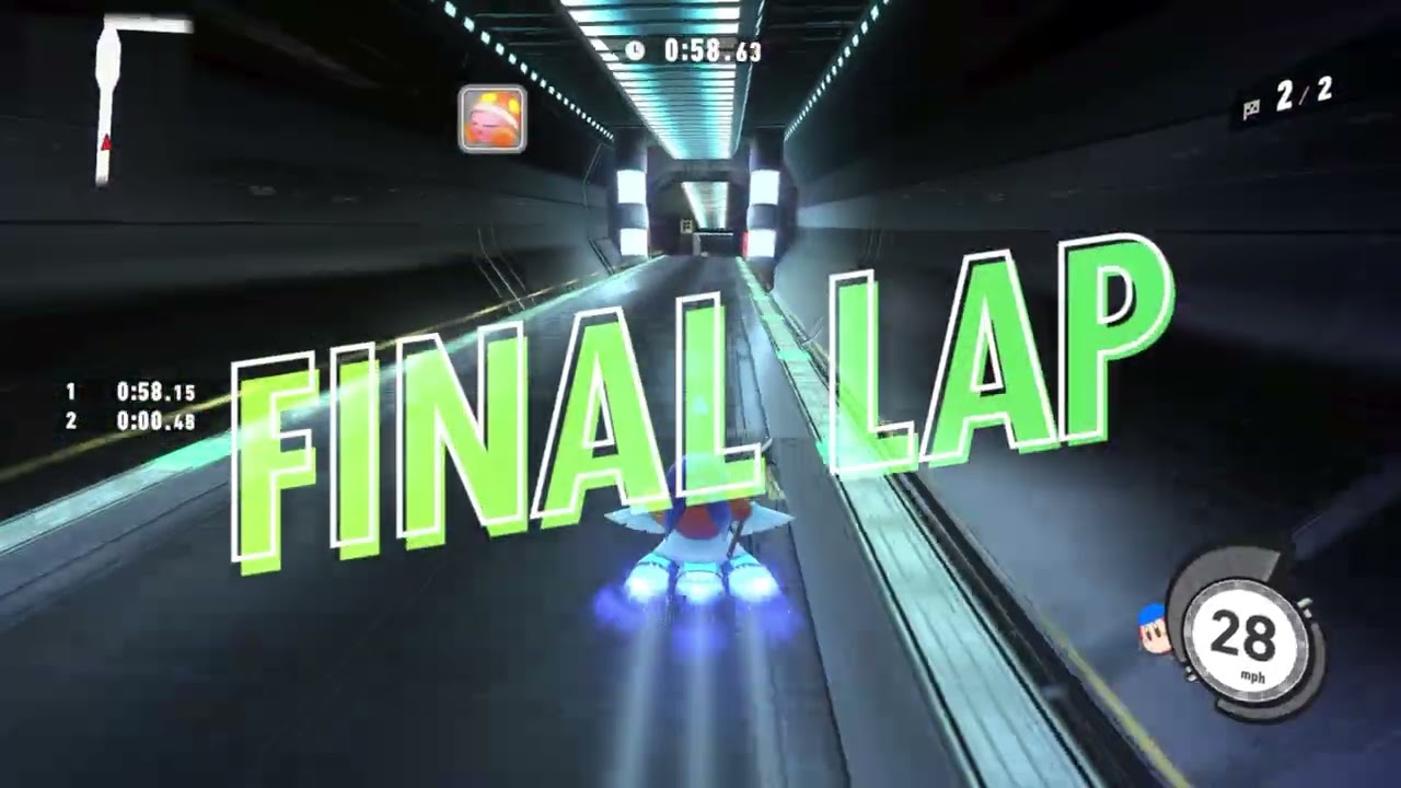 Kirby Air Riders - Air Ride Time Attack: Machine Passage with Bandana Waddle Dee