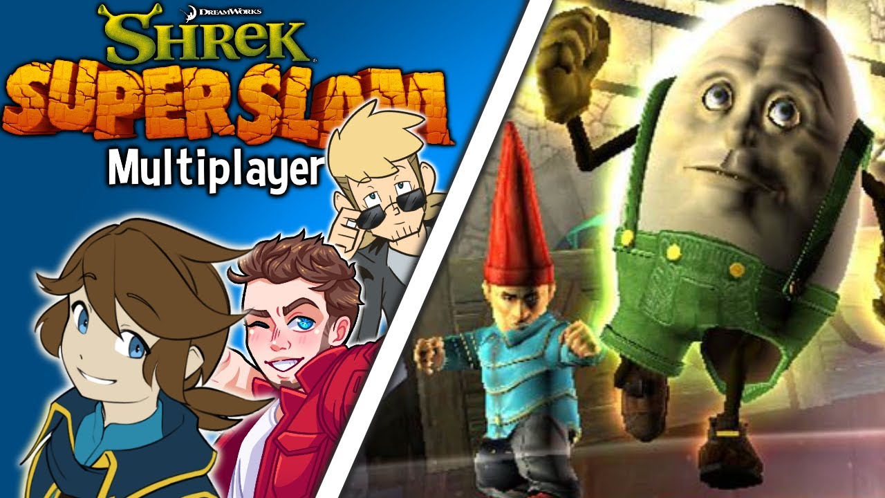 Ben Plays: Shrek SuperSlam Multiplayer (ft. @PracticallySilver & @SoopLexi)