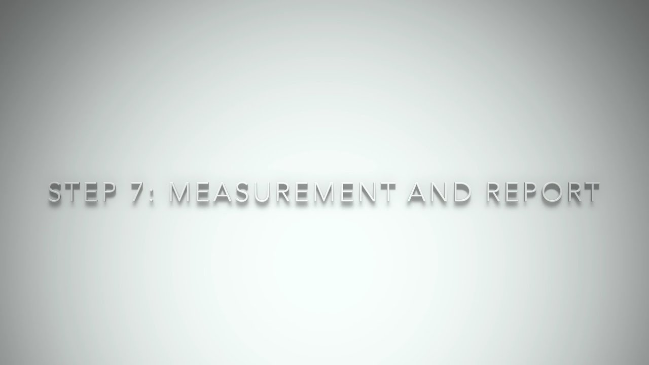 E CUBE i7 Tutorial Step 07 Measurement&Report