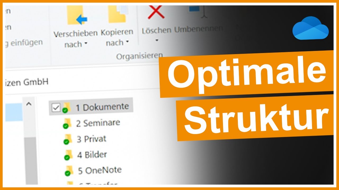 OneDrive: Die optimale Ordner-Struktur! (7 Ordner-System)