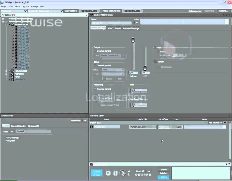 Wwise Tutorial 05 - Managing Voices and Language Localizations