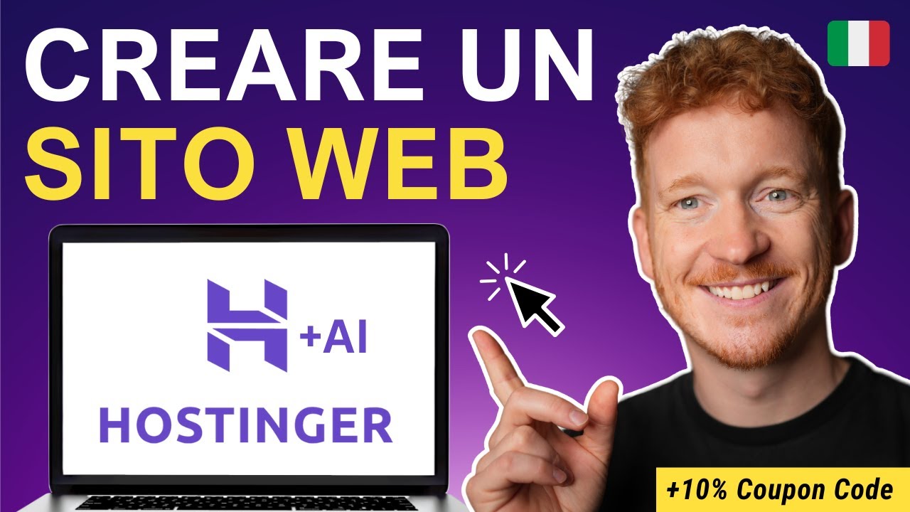 Creare un Sito Web con Hostinger e l'Intelligenza Artificiale - Tutorial Hostinger ITA