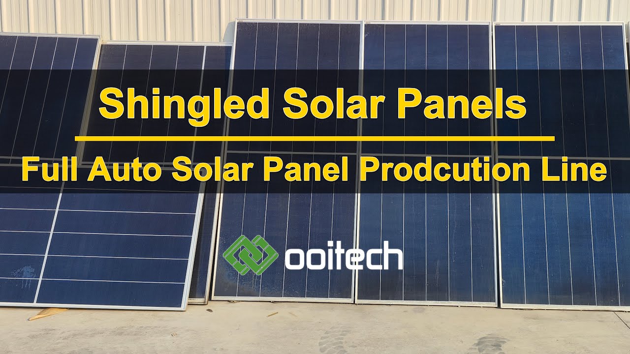 Revolutionizing Solar Energy: Watch How This Machine Makes Shingled Solar Panels!