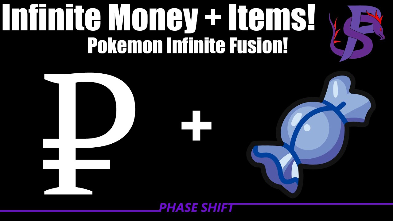 Infinite Money and Items Tutorial! Pokemon Infinite Fusion
