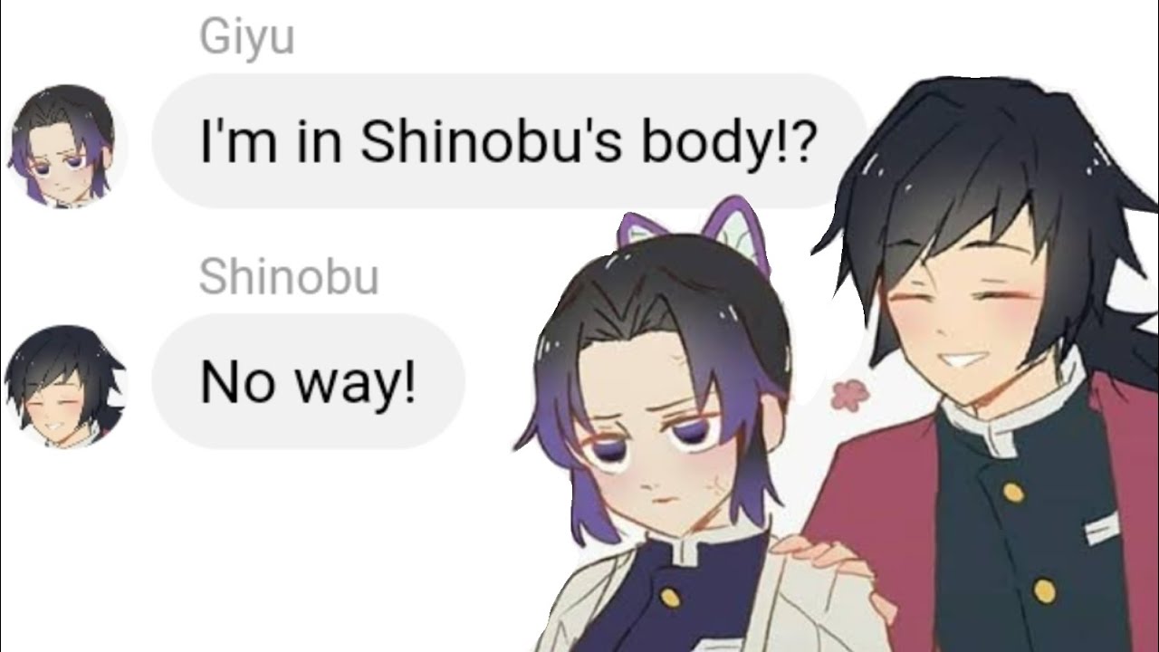 If Giyu and Shinobu switched souls!?| Hashiras In Demon Slayer