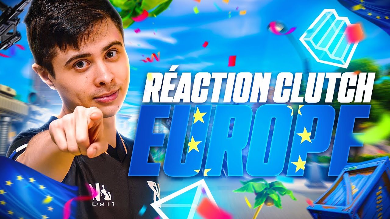 Je RÉAGIS aux CLUTCH de JOUEURS PRO EUROPEEN FORTNITE !
