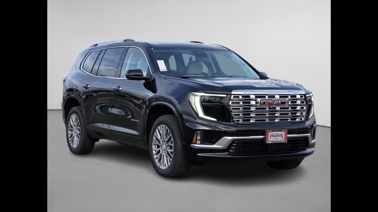 2026 GMC Acadia AWD Denali Billings, Bozeman, Helena, Missoula, Great Falls MT