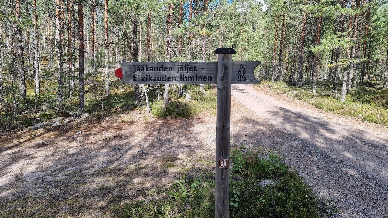 Jääkauden jäljet - kivikauden ihminen, Savitaipale