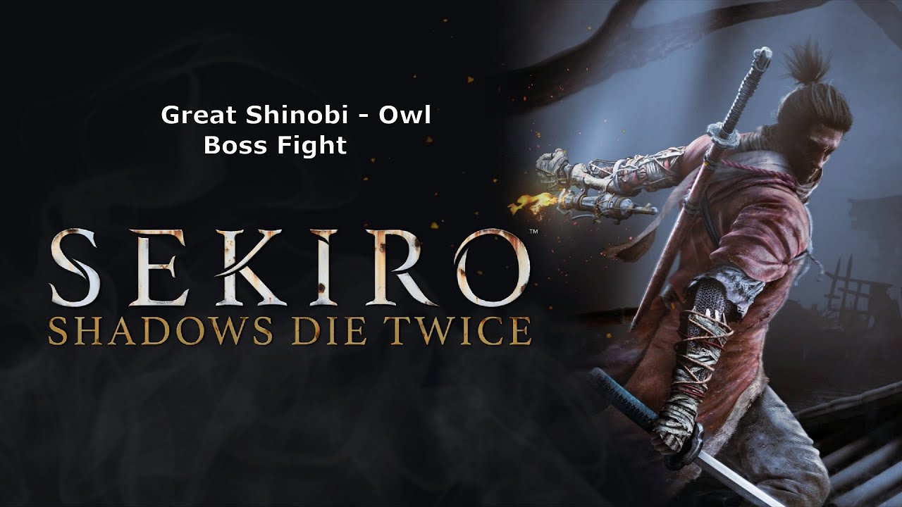 Sekiro - Great Shinobi Owl Boss Fight (No Damage, Playthrough 10)