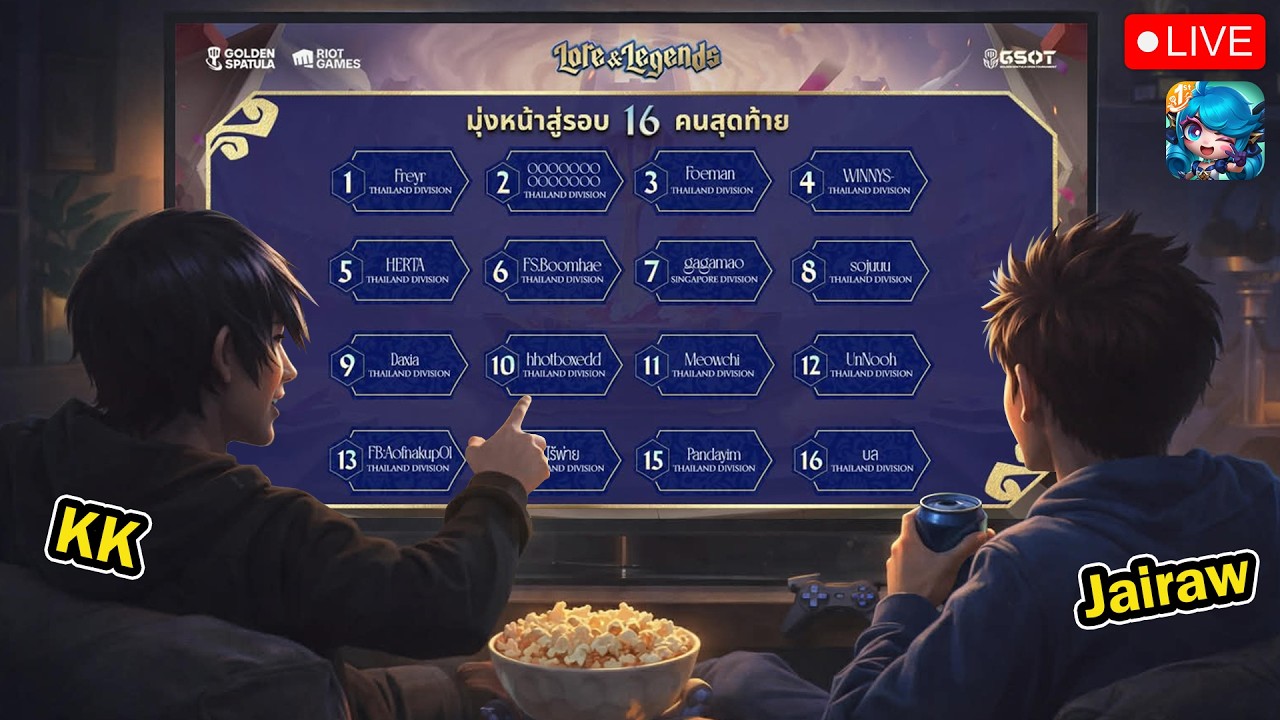 คืนนี้มาดูแข่ง Golden Spatula Thailand รอบ 16 คนสุดท้ายไปพร้อมกันๆ นะค้ายบ