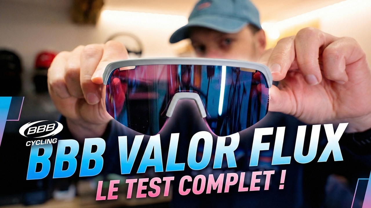 Ces verres changent totalement la vision à vélo - BBB VALOR FLUX