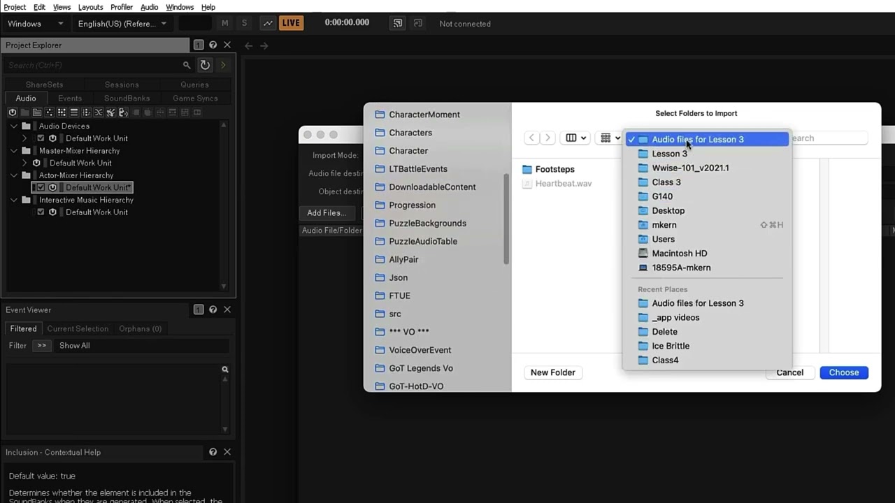 Wwise Fast Start: Switch Containers