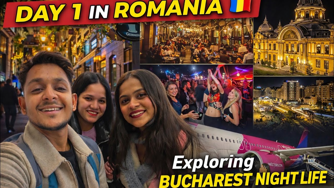 Exploring crazy nightlife in Romania 🇷🇴 @Cuisineculturehunt 