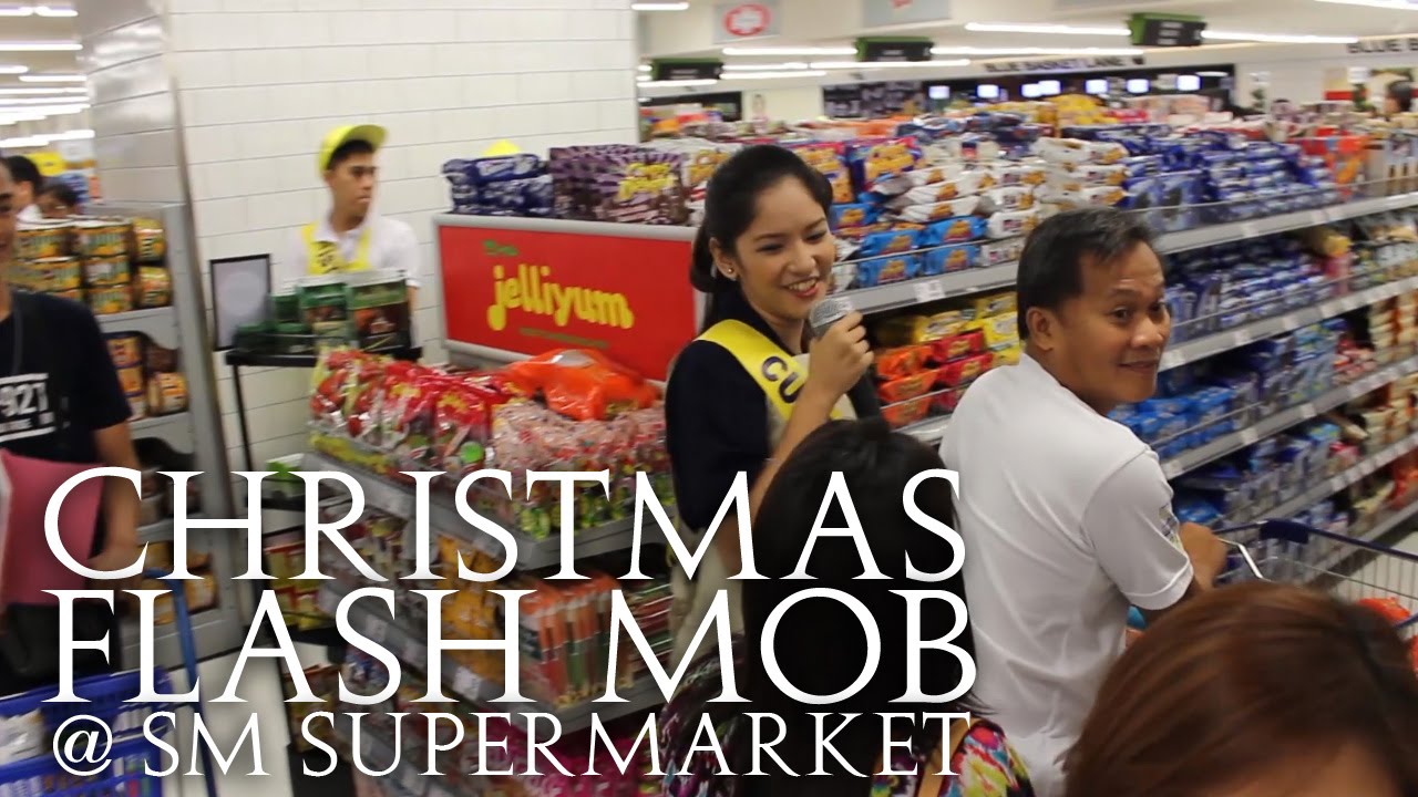 Christmas Carol Flash Mob at SM Supermarket