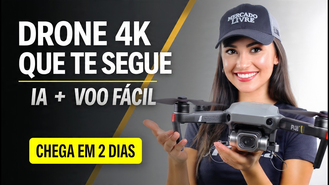 DJI Mini 3 Vale a Pena? Drone 4K Profissional Compacto com 38 Min de Voo  Review Completo DJI Mini 3