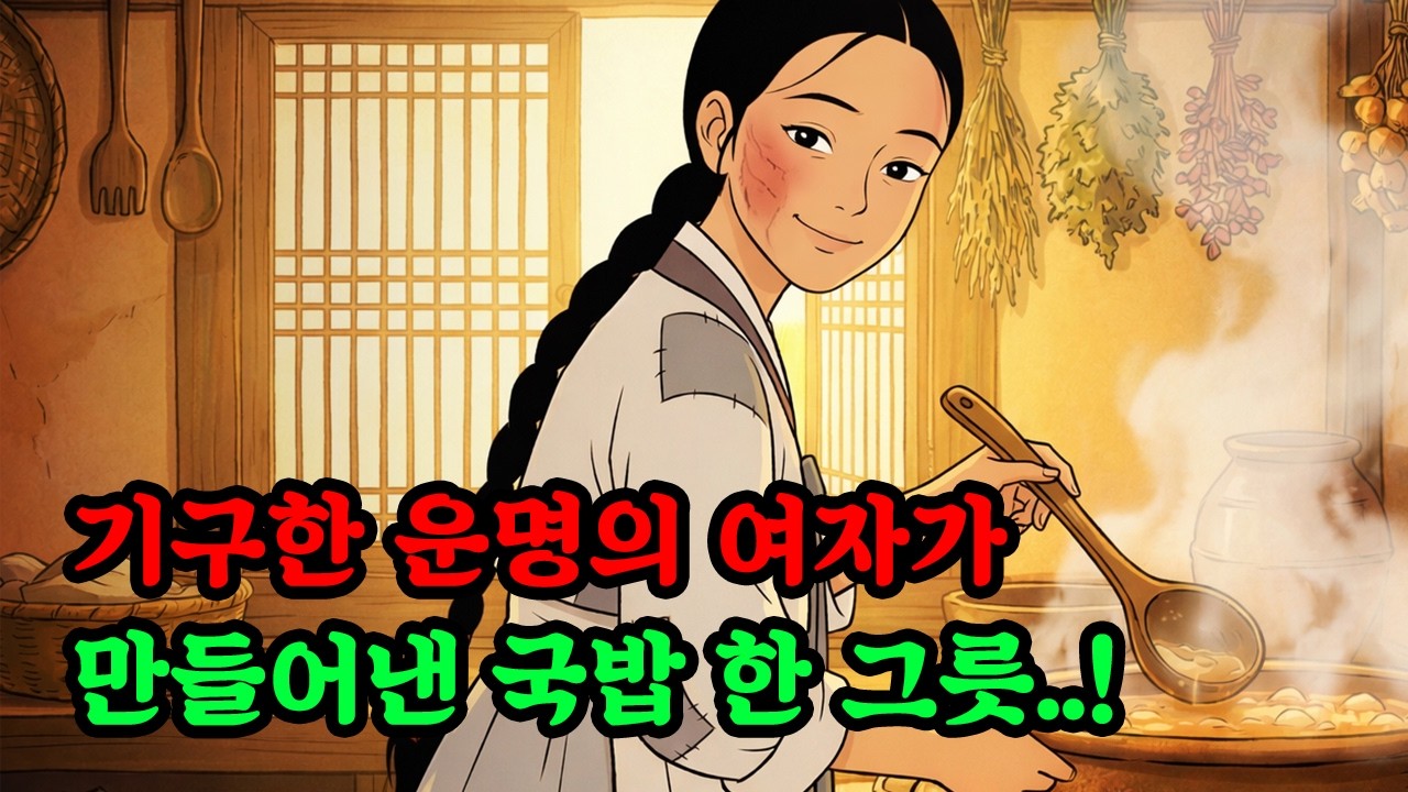 기구한 운명의 여자가 만들어낸 국밥 한그릇에 담긴 이야기 | 야담 전설 민담 옛날이야기 수면동화 오디오북 야화