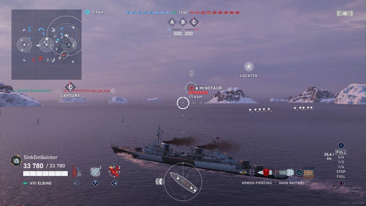 World of Warships: Legends - Nice Throw