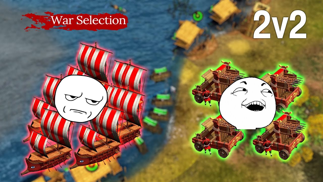 สงครามทางน้ำ..แล่ะ | War Selection 2v2 - full game