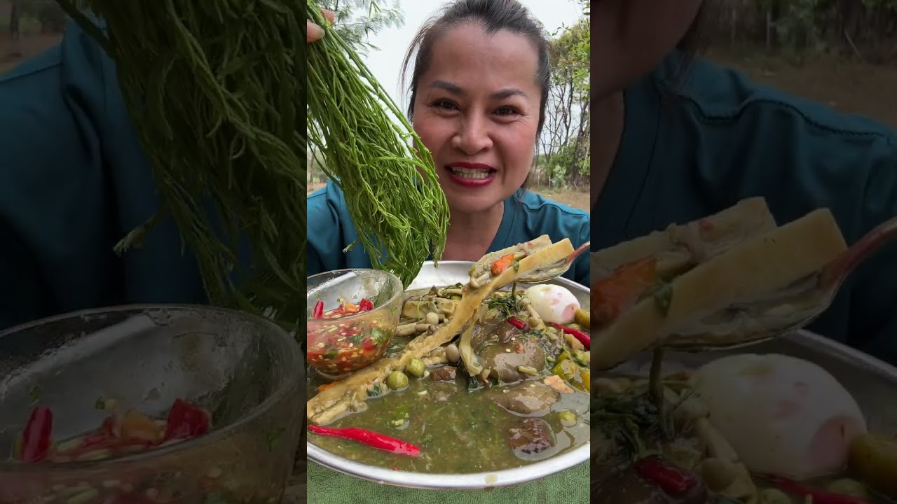 #แกงหน่อไม้สด 