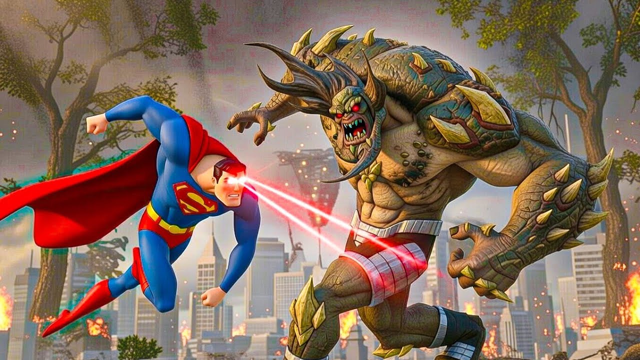 Doomsday: The Creature Designed to Kill Superman. Explained in (Hindi) | Superman Animated Movie