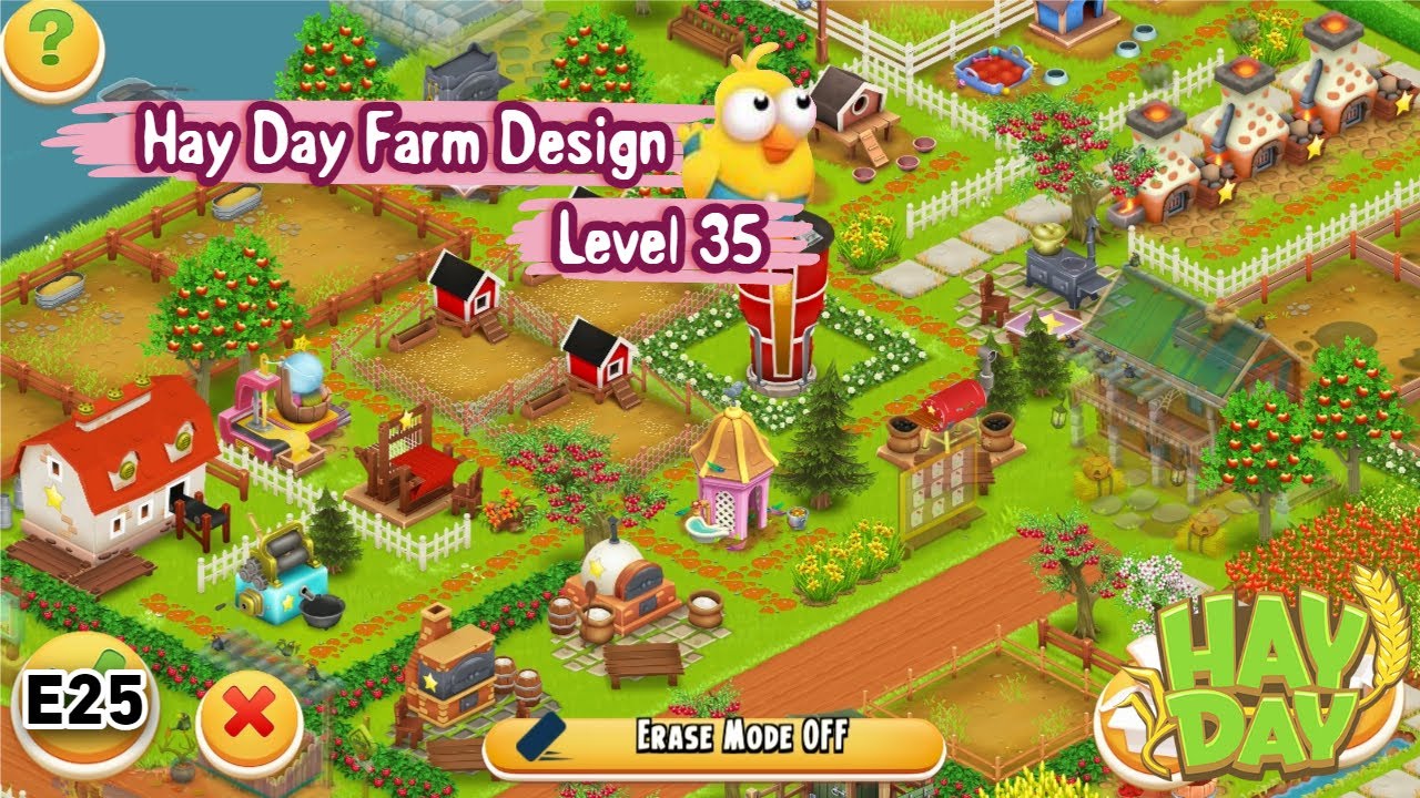 Level 35 - Hay Day Farm Design | E25