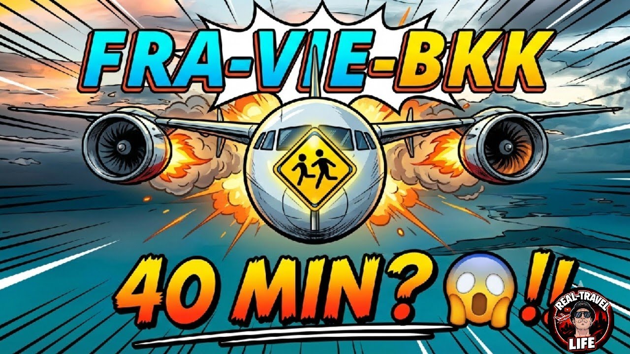 MISSION IMPOSSIBLE? In 40 Min. durch den Flughafen Wien nach Bangkok!