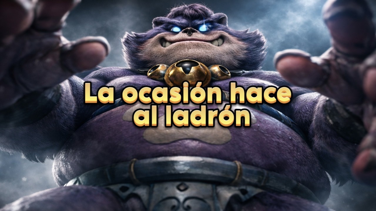 La ocasión hace al ladrón